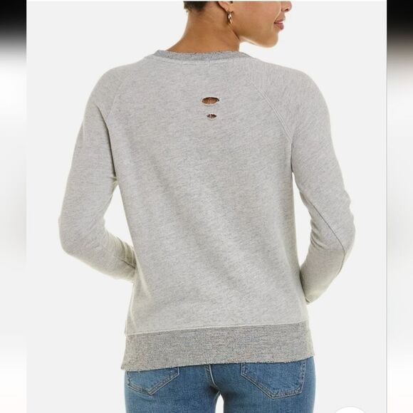 NWT n:Philanthropy Belize Distressed Sweatshirt - Picture 6 of 9